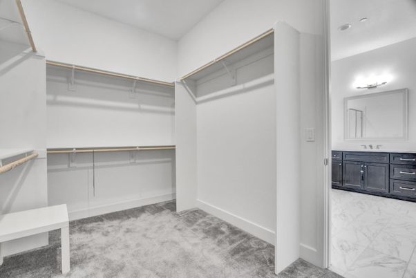 Interior, Marble, Recessed Lighting, Walk-in Closets