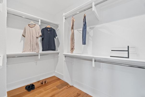 Interior, Walk-in Closets, Wood Texture Flooring