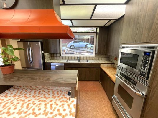 Interior, Kitchen, Stainless Steel Appliances