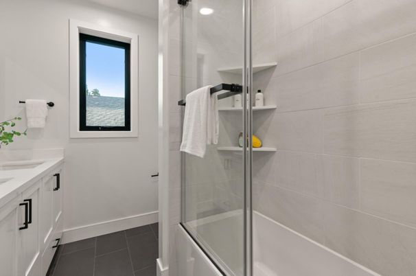 Bathroom, Glass Shower, Interior