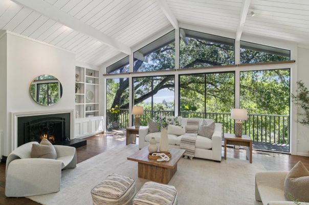 Fireplace, Interior, Living room, Wood Texture Flooring