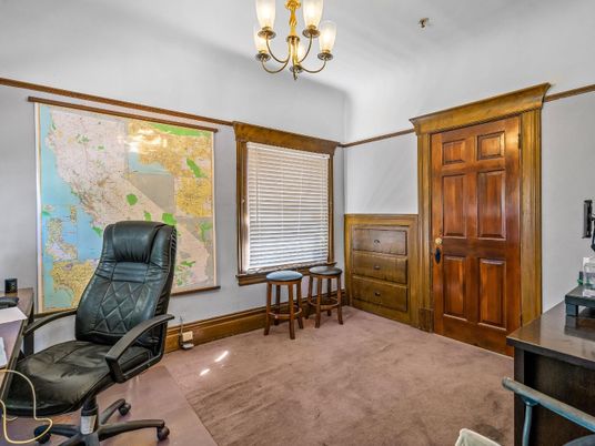 Chandelier, Home Office, Interior