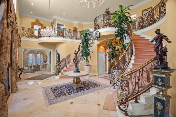 Chandelier, Interior, Recessed Lighting