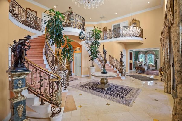 Chandelier, Interior, Recessed Lighting