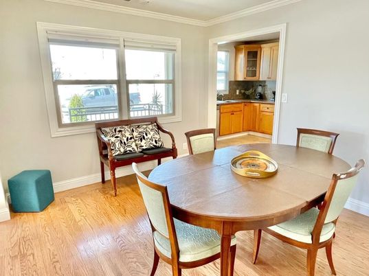 Dining room, Interior, Wood Texture Flooring