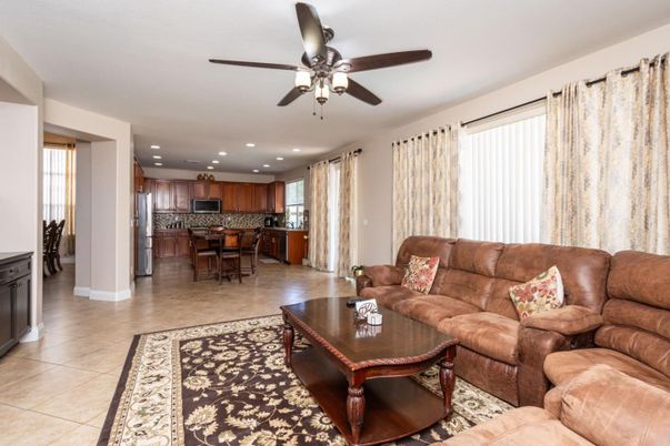 Interior, Kitchen, Living room, Recessed Lighting