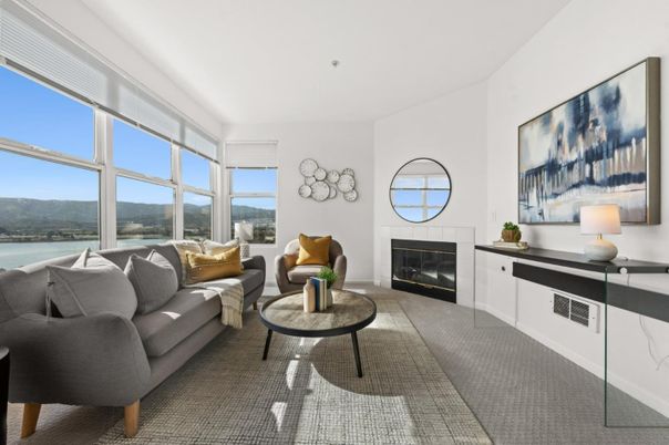 Fireplace, Interior, Living room, Water