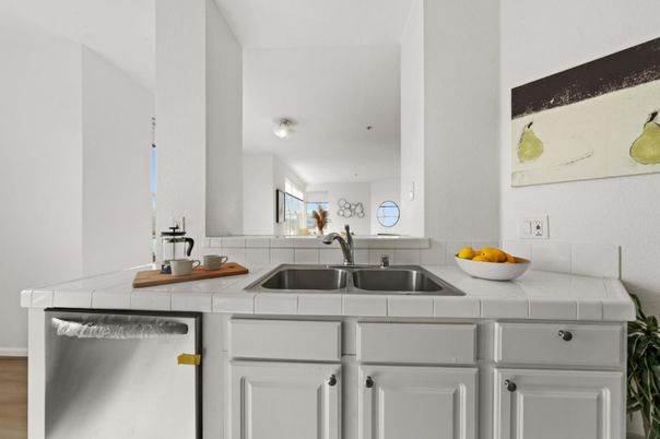 Interior, Kitchen, Tile Countertops