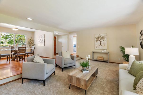 Dining room, Interior, Living room, Recessed Lighting