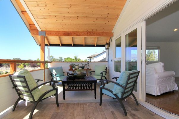 Exterior, Wood Texture Flooring