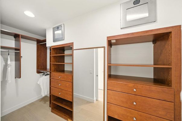 Interior, Recessed Lighting, Walk-in Closets, Wood Texture Flooring