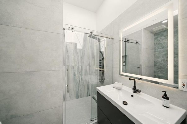 Bathroom, Glass Shower, Interior