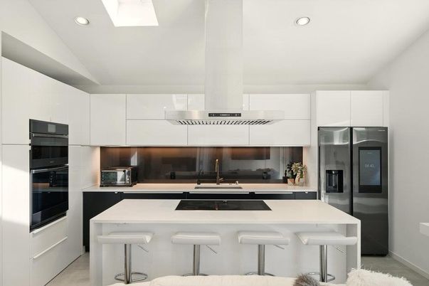 Interior, Kitchen, Recessed Lighting, Stainless Steel Appliances