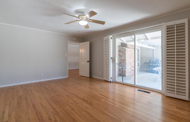 Empty room, Interior, Wood Texture Flooring