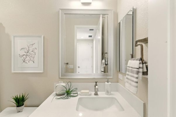 Bathroom, Interior, Recessed Lighting