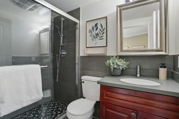 Bathroom, Glass Shower, Interior