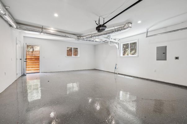 Garage, Interior, Recessed Lighting