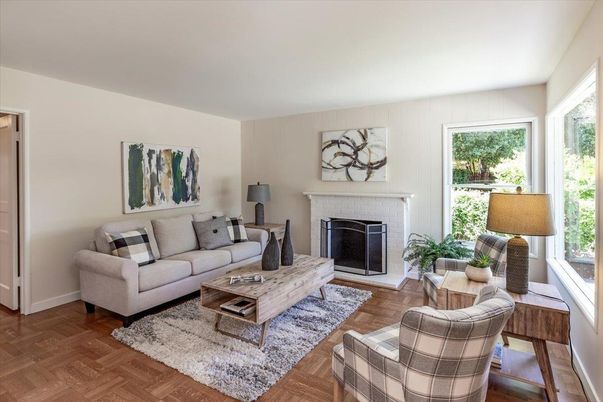 Fireplace, Interior, Living room, Wood Texture Flooring