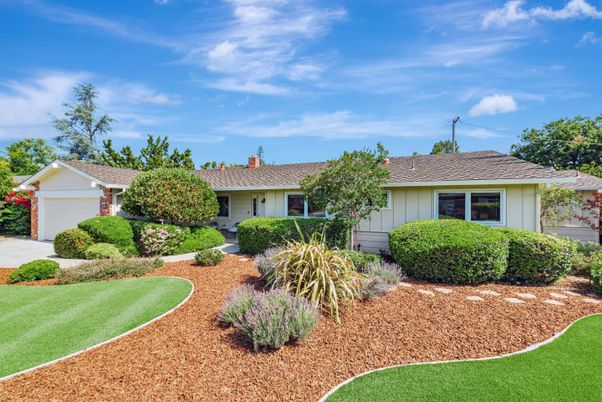 Attached, Backyard, Detached Garage, Exterior, Facade, Ranch