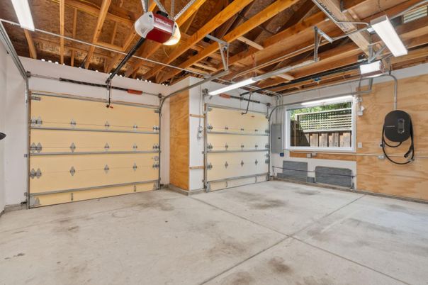 Garage, Interior, Wooden Beams, Wooden Ceilings