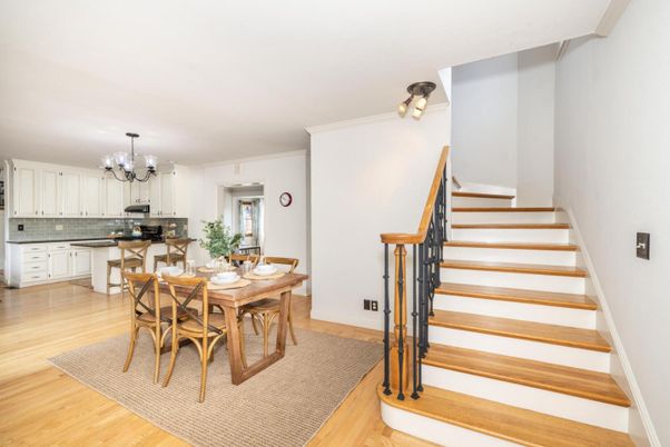 Chandelier, Dining room, Interior, Kitchen, Wood Texture Flooring