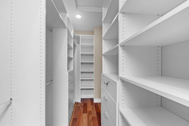 Interior, Recessed Lighting, Walk-in Closets, Wood Texture Flooring