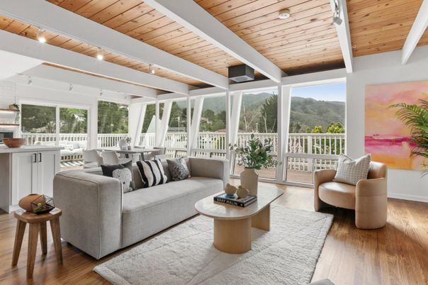 Dining room, Interior, Living room, Sun Room, Wooden Ceilings, Wood Texture Flooring