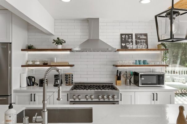 Interior, Kitchen, Recessed Lighting, Stainless Steel Appliances