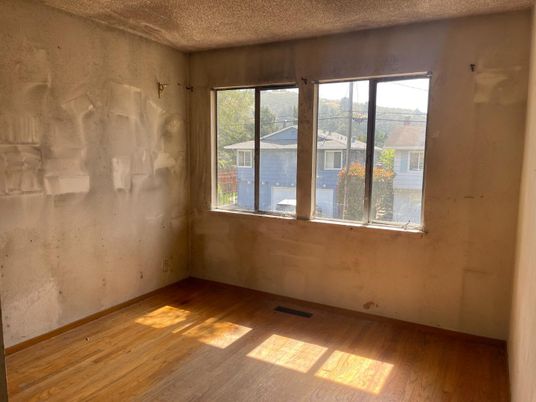 Empty room, Interior, Wood Texture Flooring