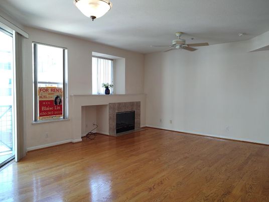 Dining room, Fireplace, Interior, Living room, Pendant Lights, Wood Texture Flooring