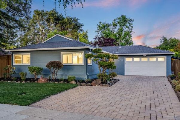 Attached, Backyard, Exterior, Facade, Ranch