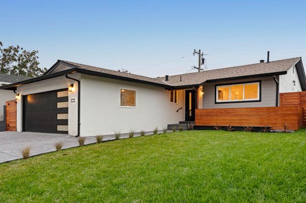Attached, Backyard, Exterior, Facade, Ranch