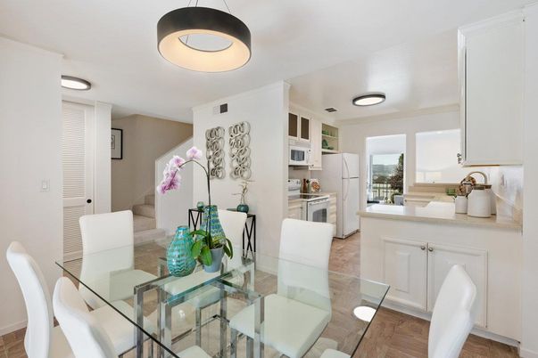 Dining room, Interior, Kitchen