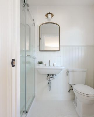 Bathroom, Glass Shower, Interior