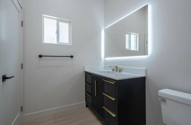 Bathroom, Interior, Wood Texture Flooring