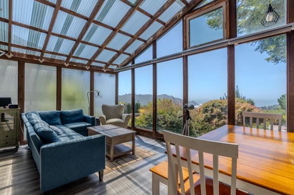 Interior, Living room, Sun Room, Wood Texture Flooring