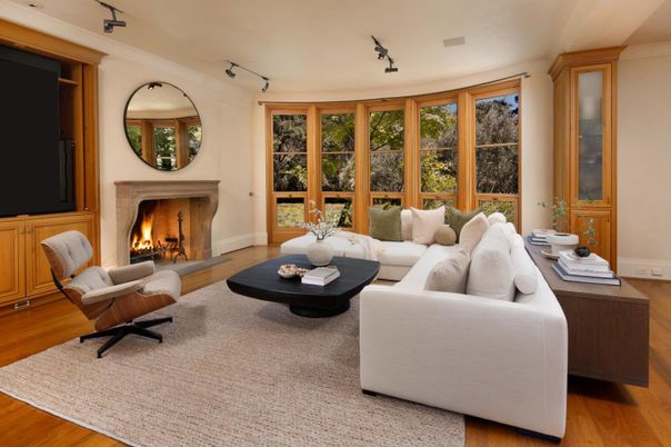 Fireplace, Interior, Living room, Wood Texture Flooring