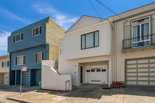 Attached, Exterior, Facade, Rowhouse