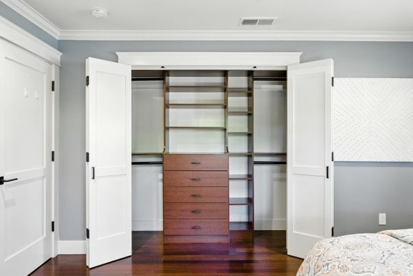 Interior, Walk-in Closets, Wood Texture Flooring