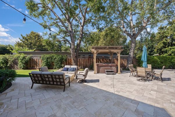 Backyard, Exterior, Hot Tub