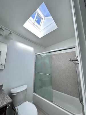 Bathroom, Glass Ceilings, Glass Shower, Interior