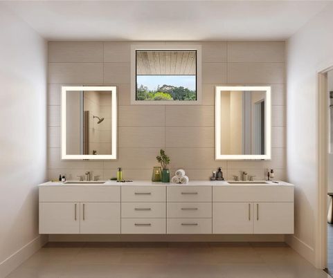 Bathroom, Dual Sink Vanities, Interior