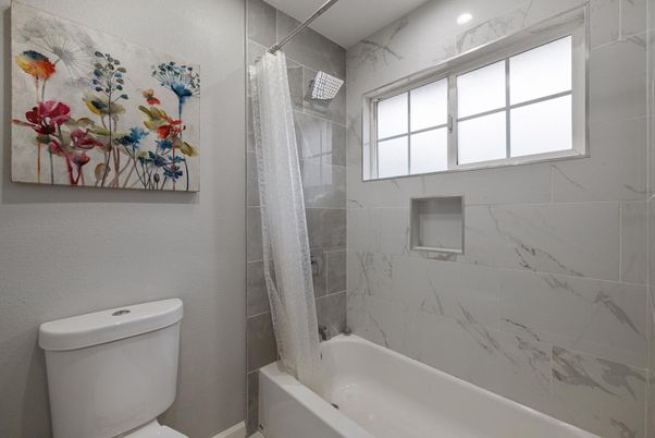 Bathroom, Interior, Marble Walls