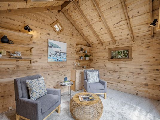 Interior, Living room, Wooden Beams, Wooden Ceilings, Wooden Walls