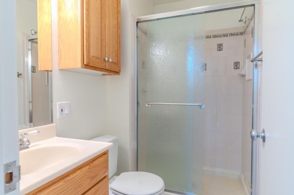 Bathroom, Glass Shower, Interior