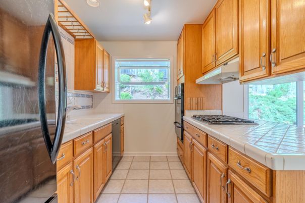 Interior, Kitchen, Tile Countertops