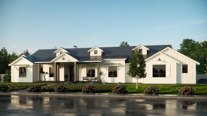Exterior, Facade, Farmhouse