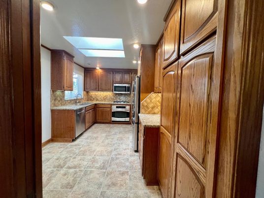 Interior, Kitchen, Recessed Lighting, Stainless Steel Appliances