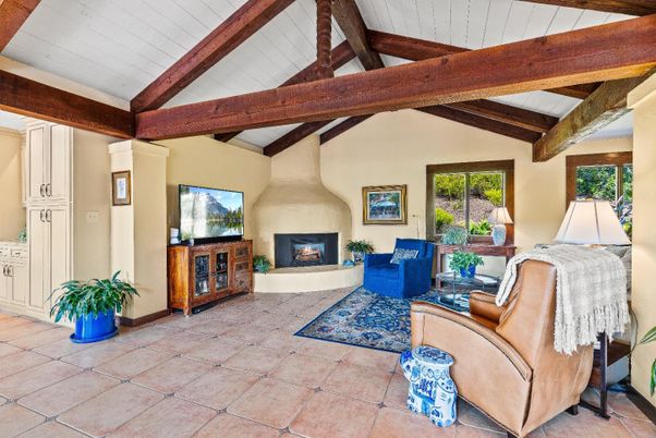 Fireplace, Interior, Living room, Wooden Beams