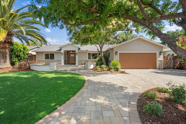 Attached, Backyard, Exterior, Facade, Ranch